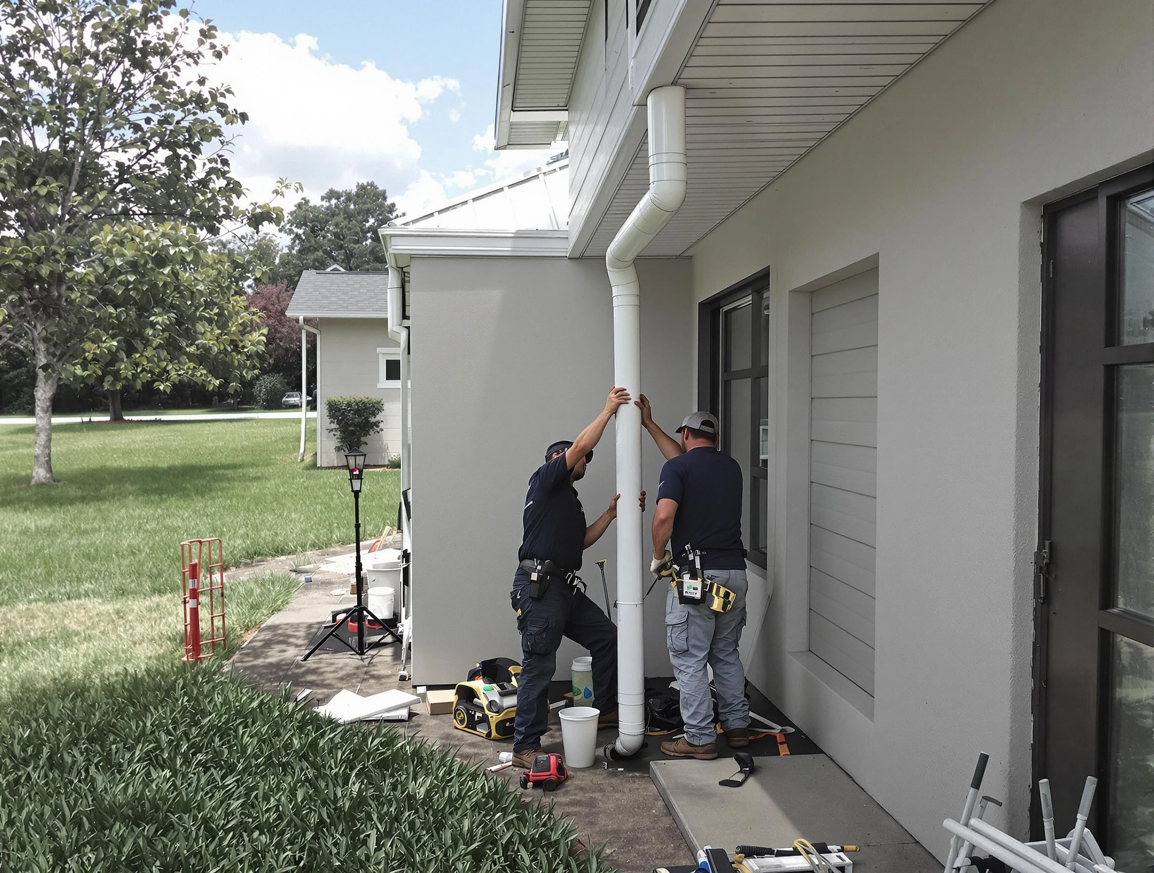Downspout Installation service in Aurora, OH